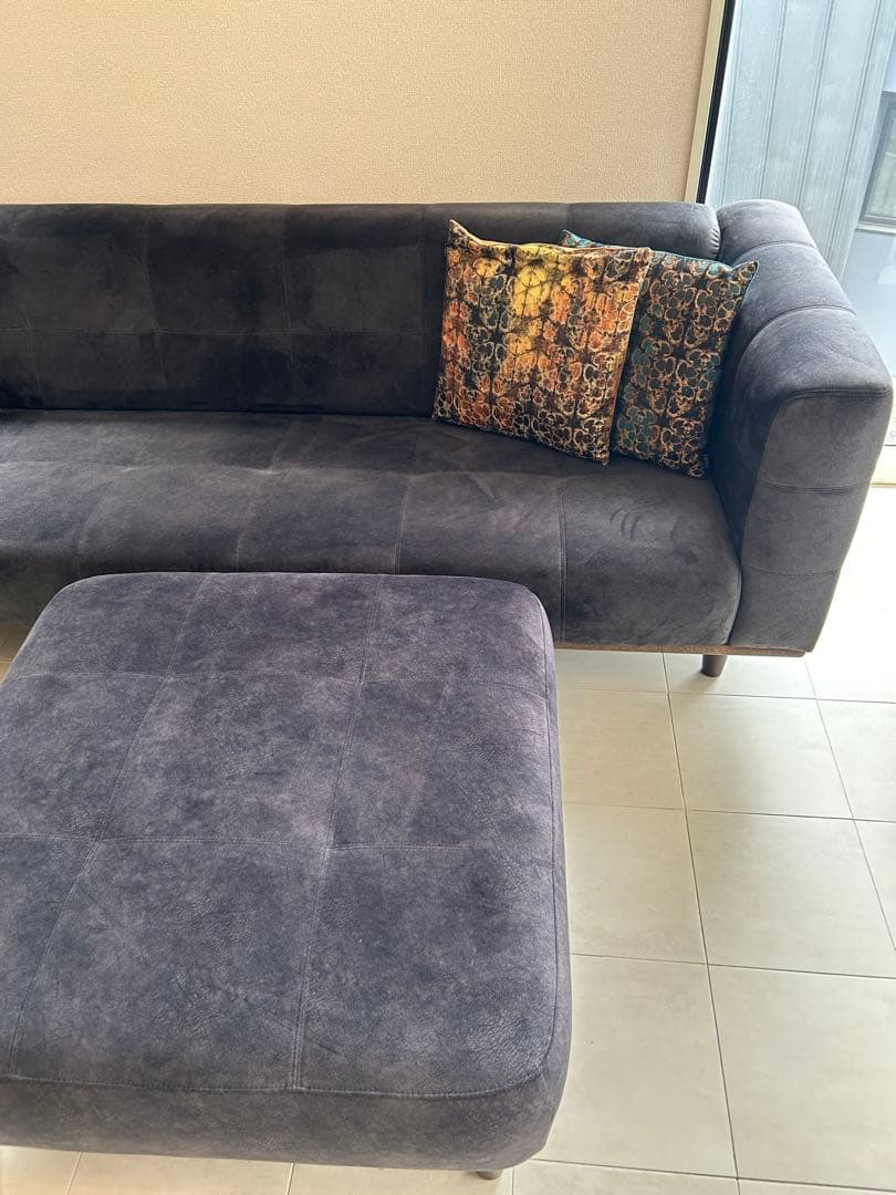 【美品】　浜本工芸　No.6400スツール　※スツールのみソファ除く