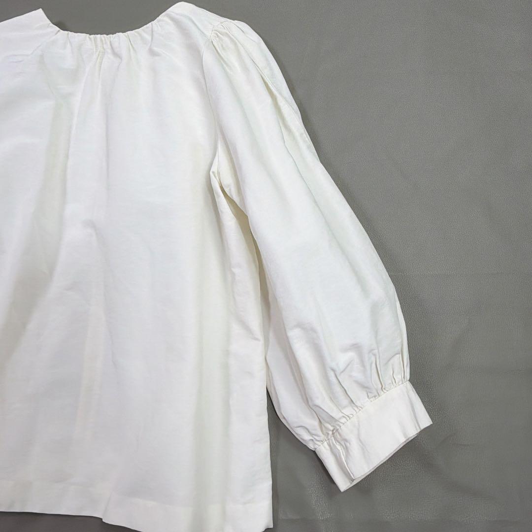 美品 CELERIセルリ PUFF ブラウス　ボリューム袖　アイボリー