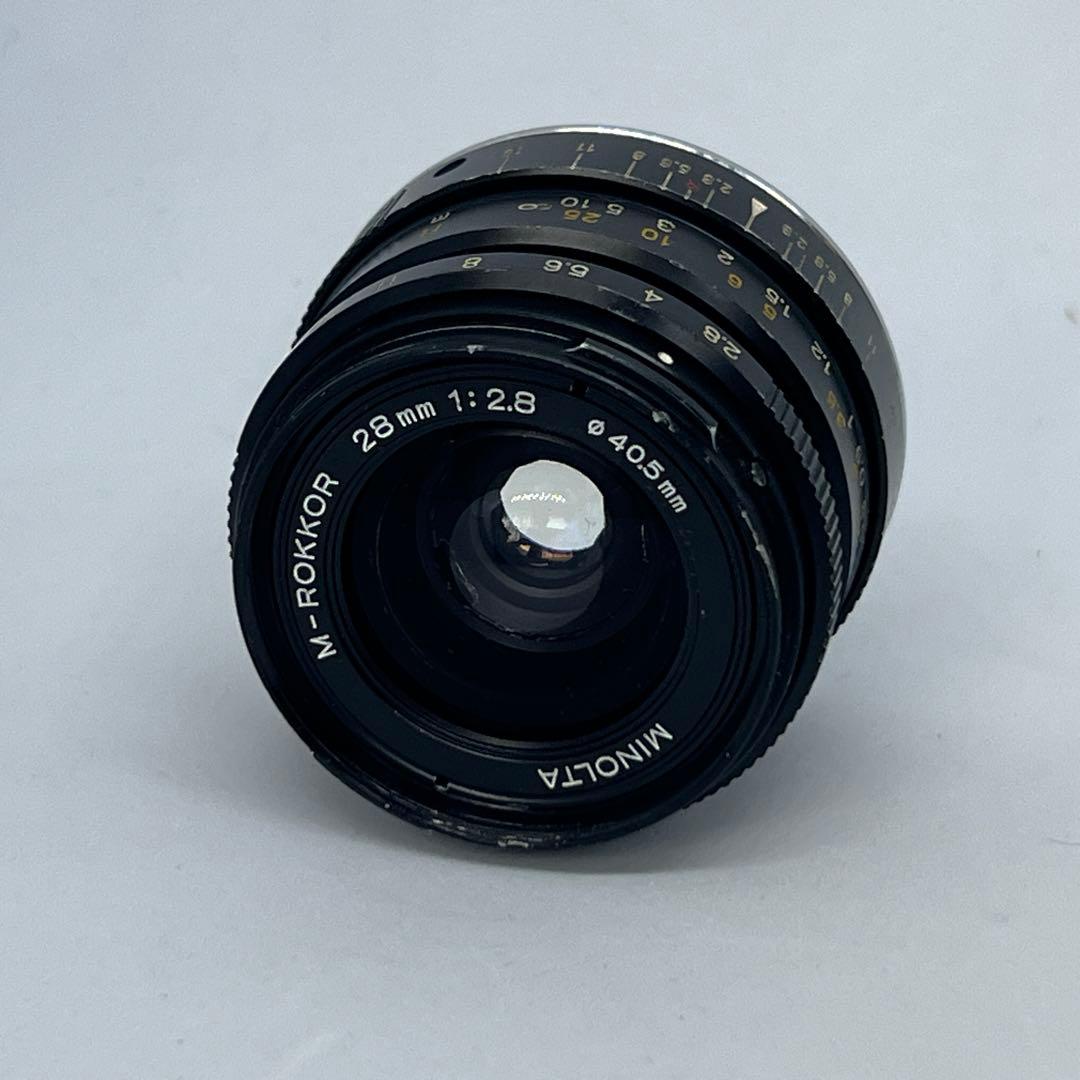 MINOLTA M-ROKKOR 28mm f2.8 LMマウント ジャンク