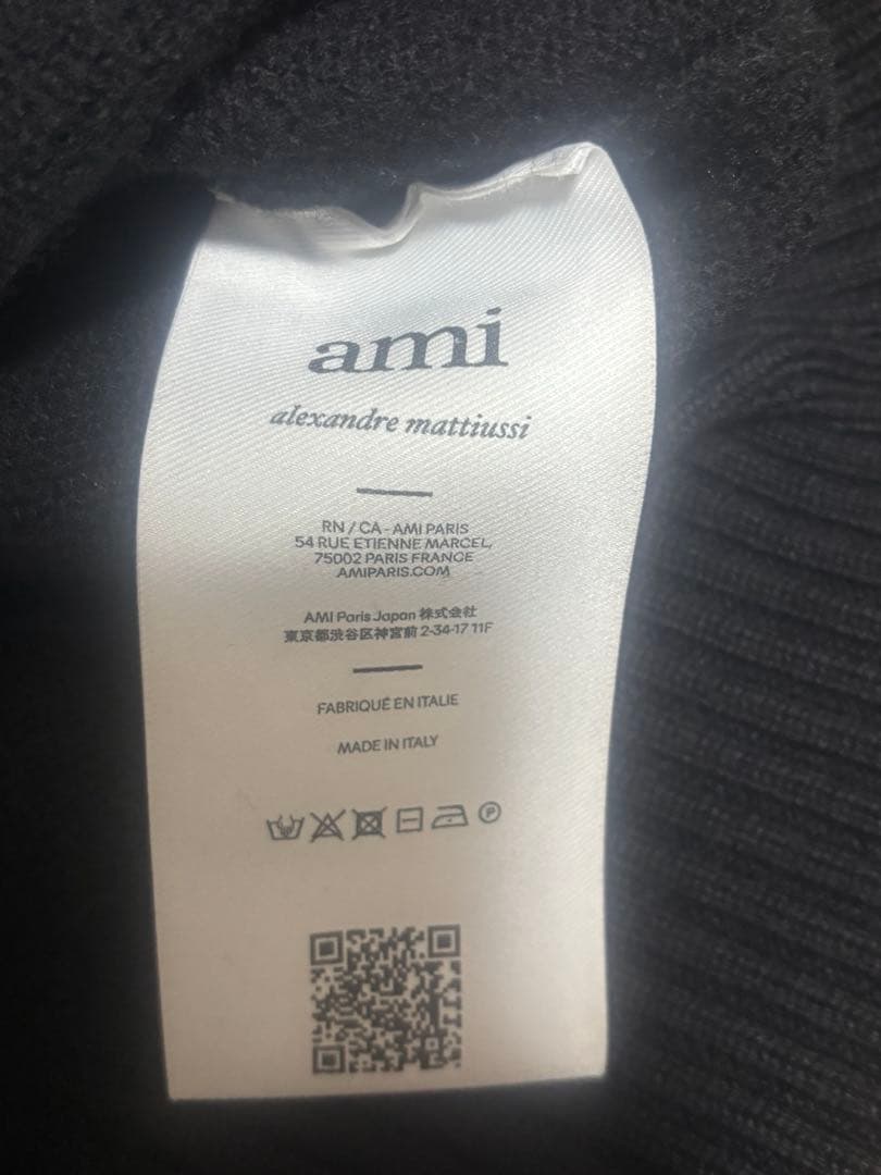 (正規品) Ami Paris アミパリス　ビックロゴセーター　Mサイズ