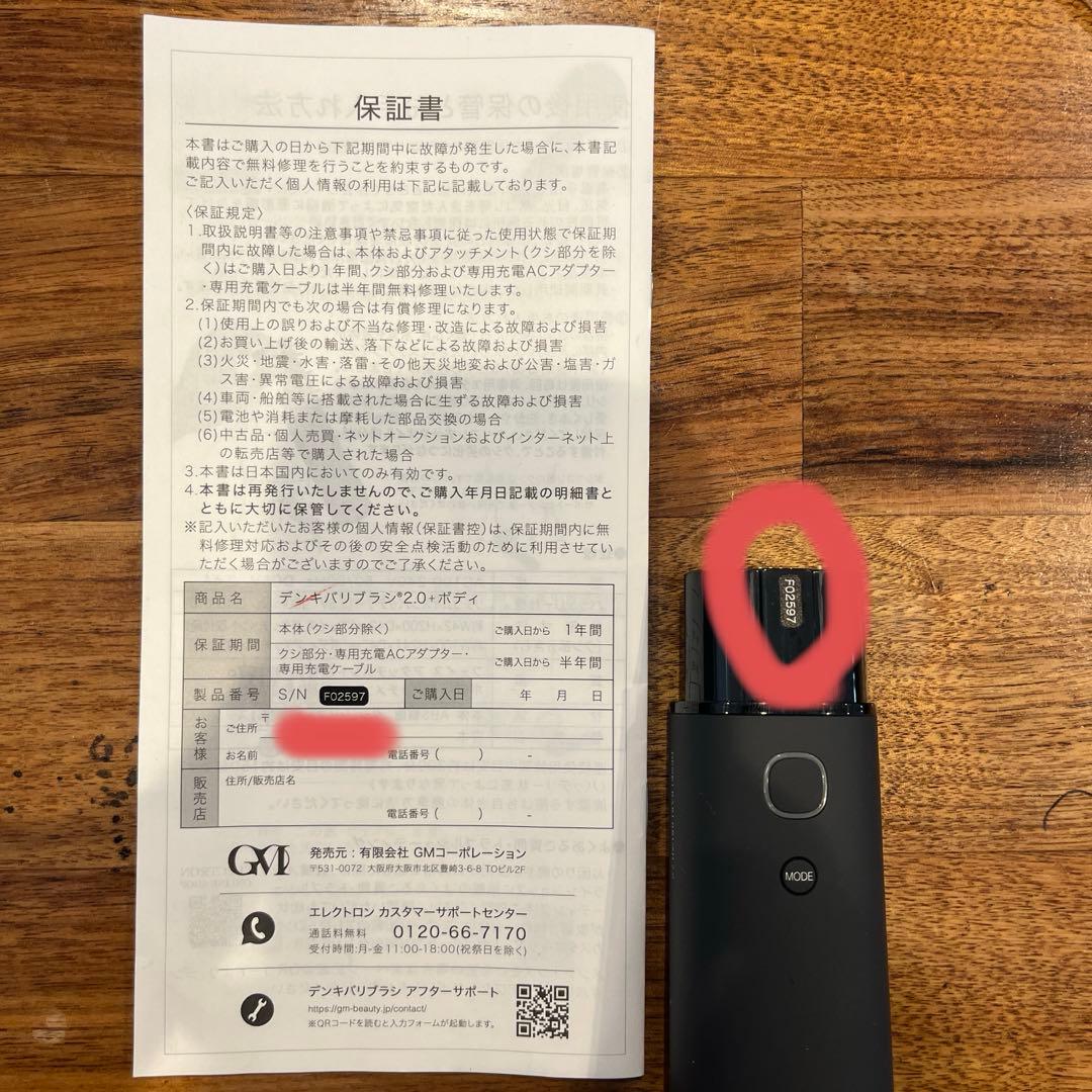 【エレクトロン正規品】DENKI BARI BRUSH 2.0+BODY