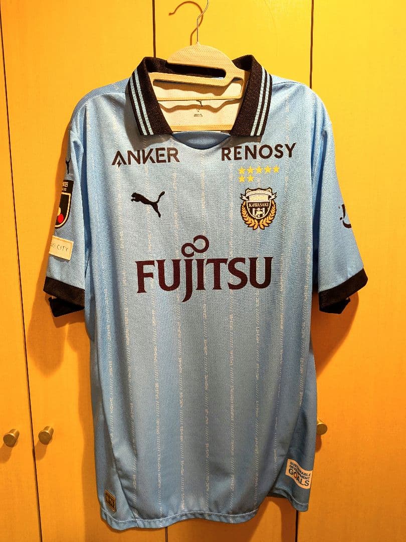 川崎フロンターレ2025ユニホーム　伊藤達哉選手