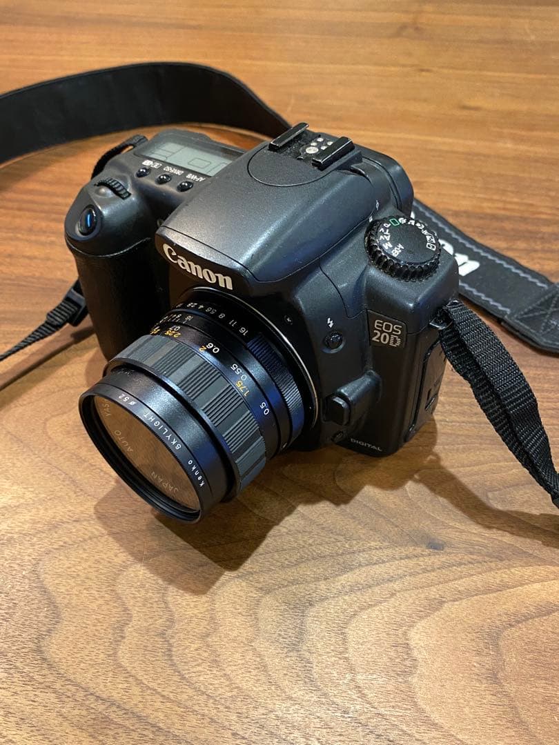 Canon EOS 20D デジタル一眼　ヤシカ1:1.9 50㍉単焦点　動作品