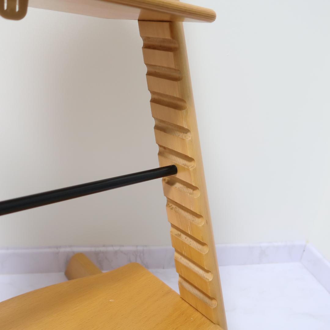 人気　ストッケ トリップトラップ　ナチュラル　シリアル2 ベビーセット付き