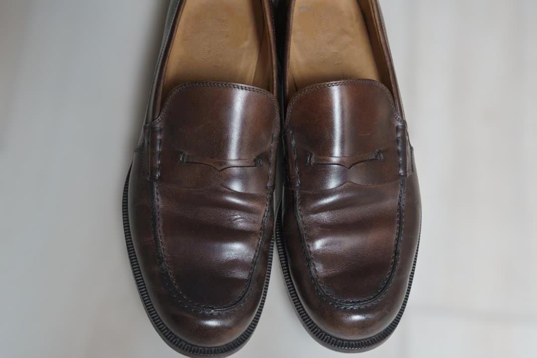 GUCCI ブラウン ローファー 8サイズ　中古品