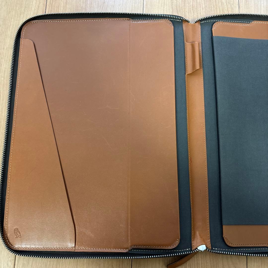 Bellroy フォリオ　キャラメル　A4