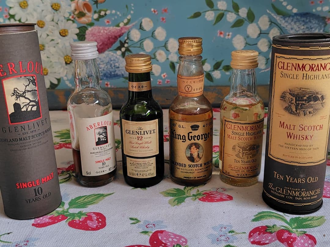 スコッチウイスキー　シングルモルト 　4本セット