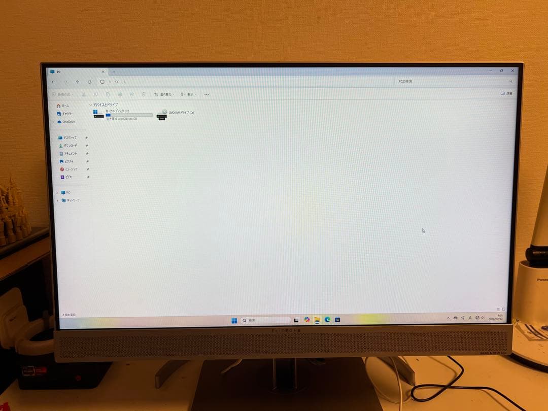 Windowsデスクトップ HP EliteOne 800 G4 All-in-One/CT 16G 480