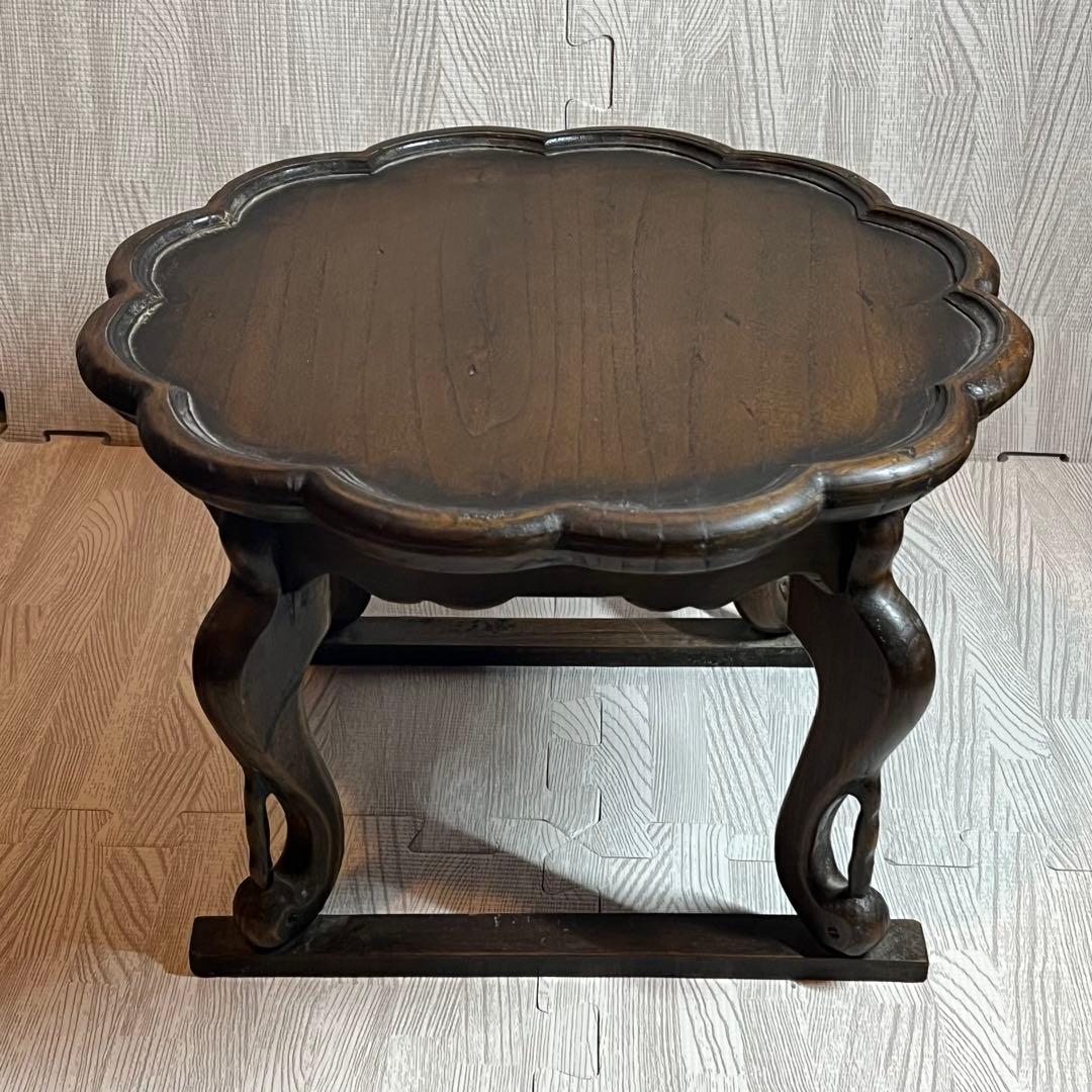 李朝 木製 ソバン ちゃぶ台 ビンテージ 骨董 韓国伝統工芸品 民藝