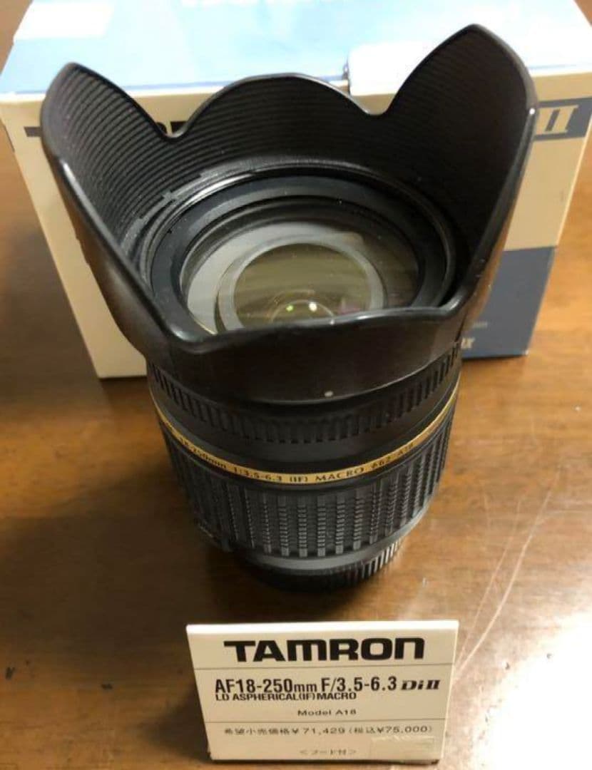 その他 TAMRON AF18-250F3.5-6.3DI 2LD M(A18P)