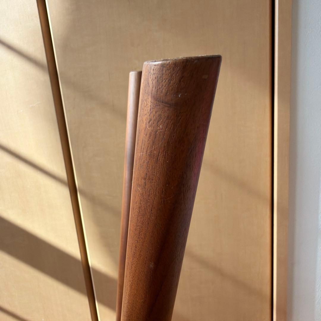 ナガノインテリア オレンジ コッぺ キッチン スツール 木製