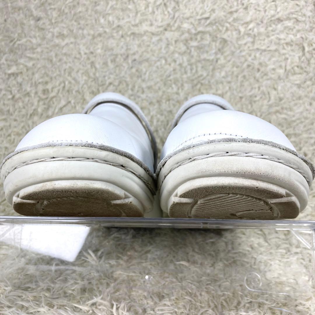 『極美品』NAOT IRIS サボサンダル ホワイト レザー ナオト アイリス