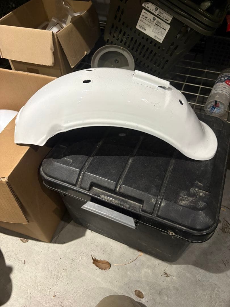 な*ち様 シャリー　カブトフェンダー　シート　テールステーセット