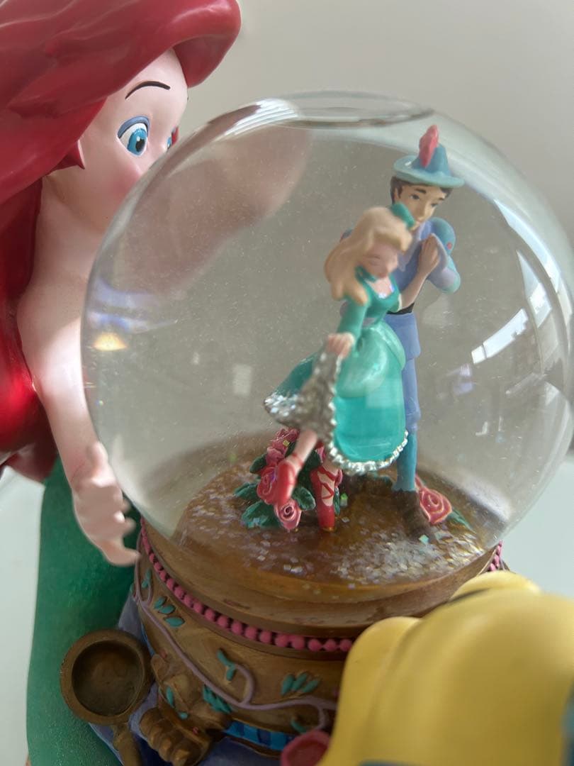 アリエル スノードーム オルゴール　レア品