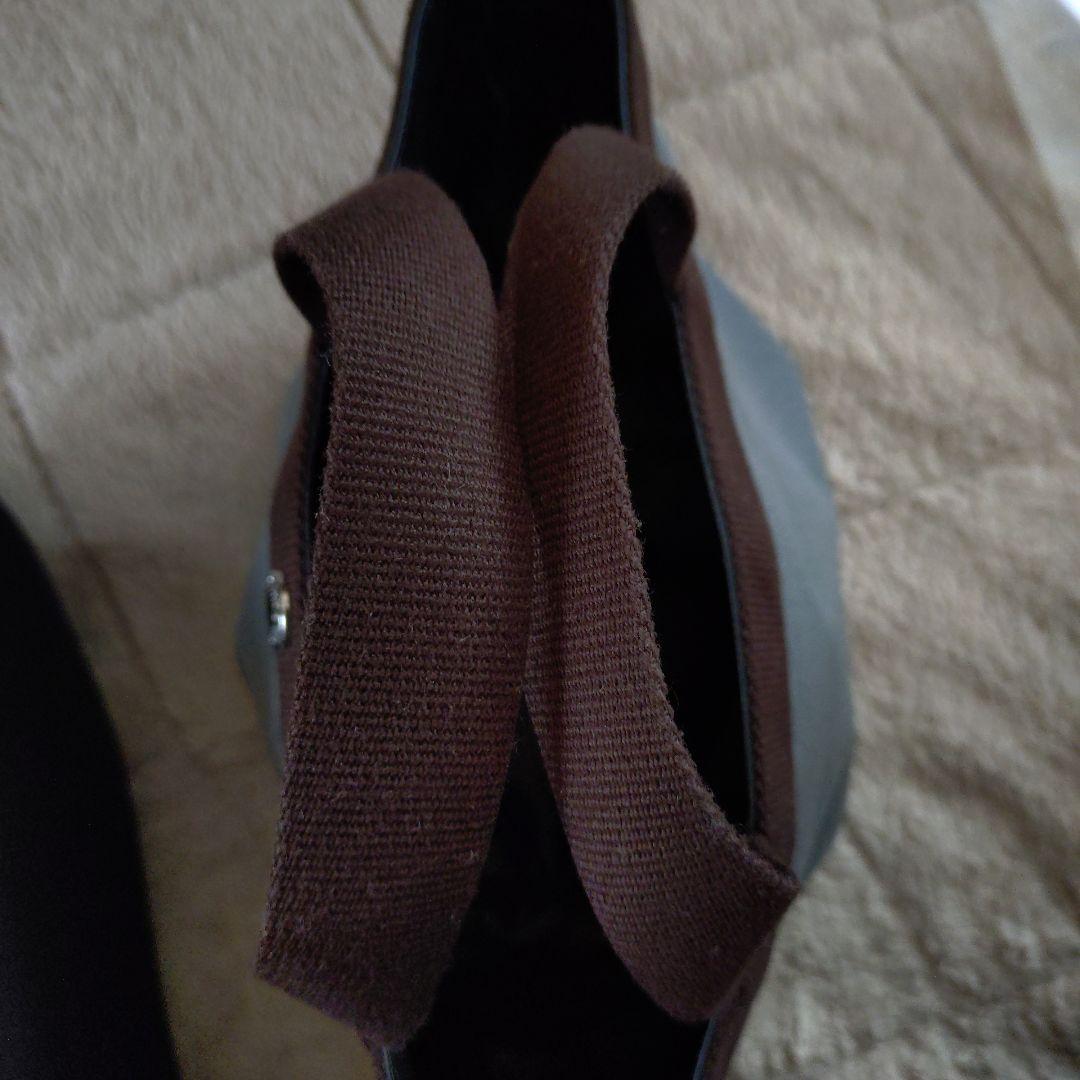 ♡週末限定お値下げ中♡ エルベシャプリエ舟形トートSフュズィ×モカ