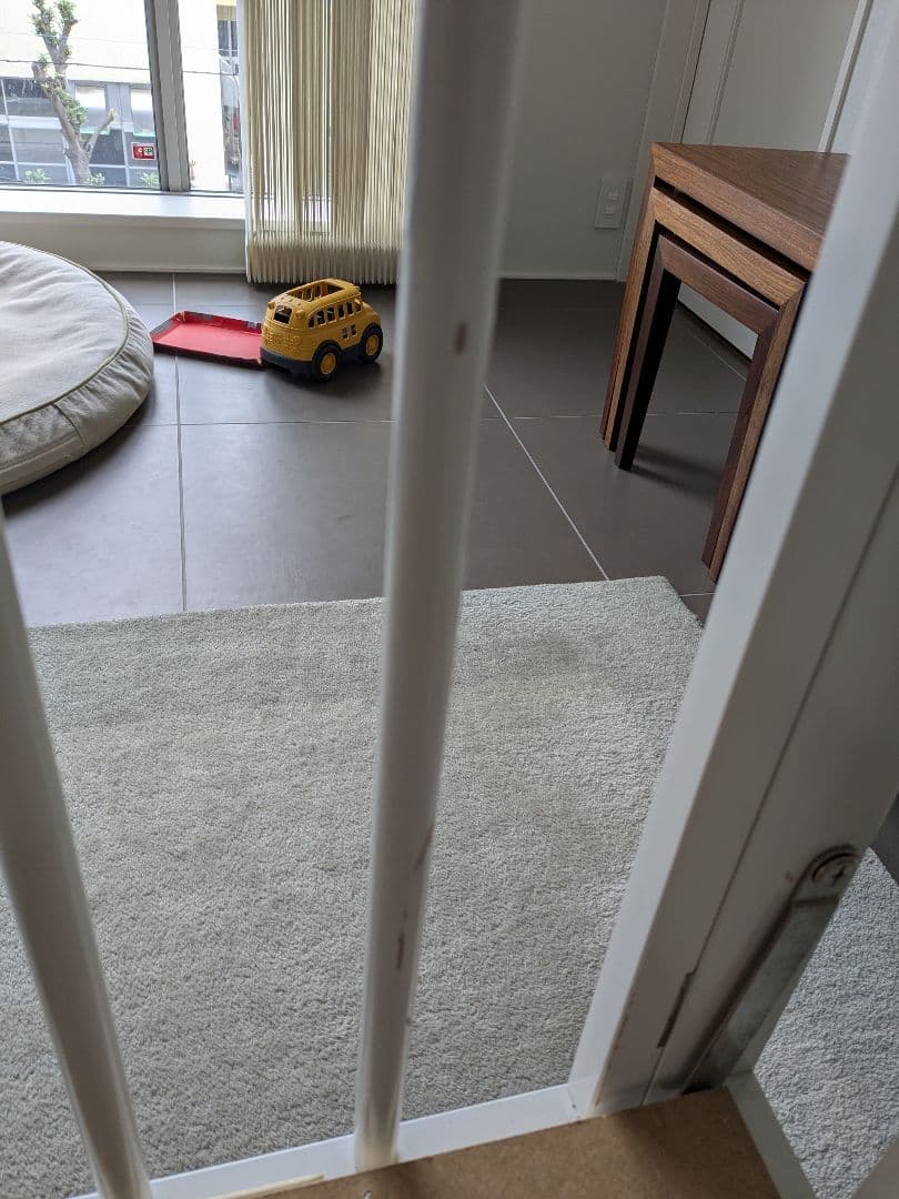 ベビーベッド　ワンタッチハイベッド　パル 120×70cm　石崎家具