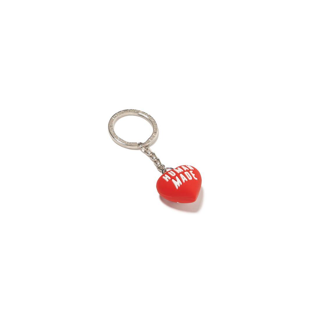 5色 humanmade HEART RUBBER KEY CHAIN
