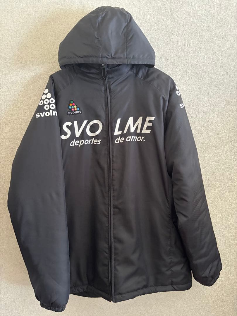 SVOLME 中綿ウォーマートップ&パンツ サッカー 中綿上下セット