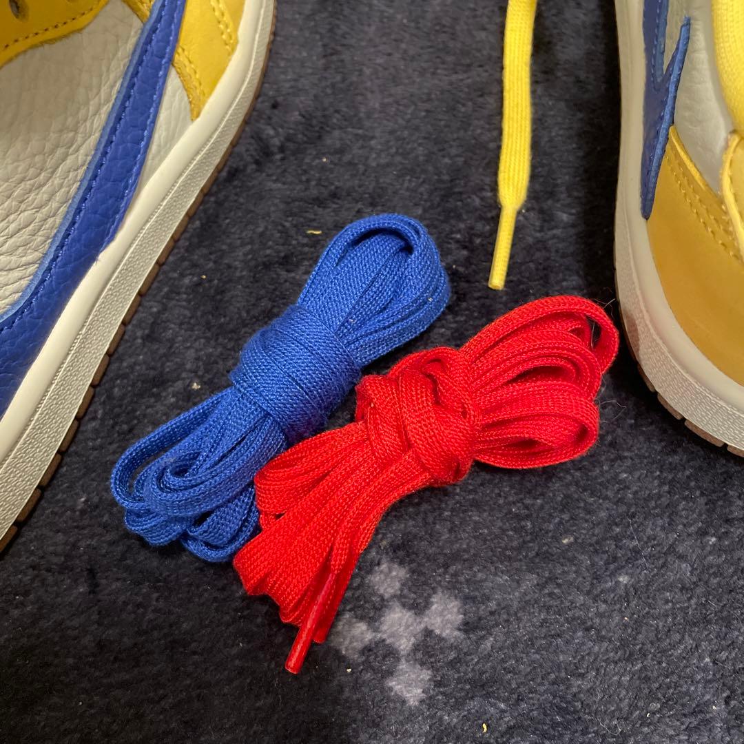 トラヴィススコット × ナイキ PS エアジョーダン1 ロー OG カナリー