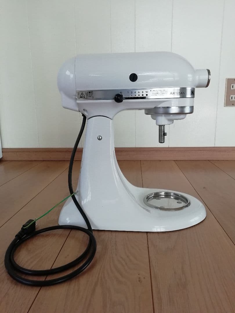 キッチンエイド　9 KSM160FGA 白　フードグラインダ付