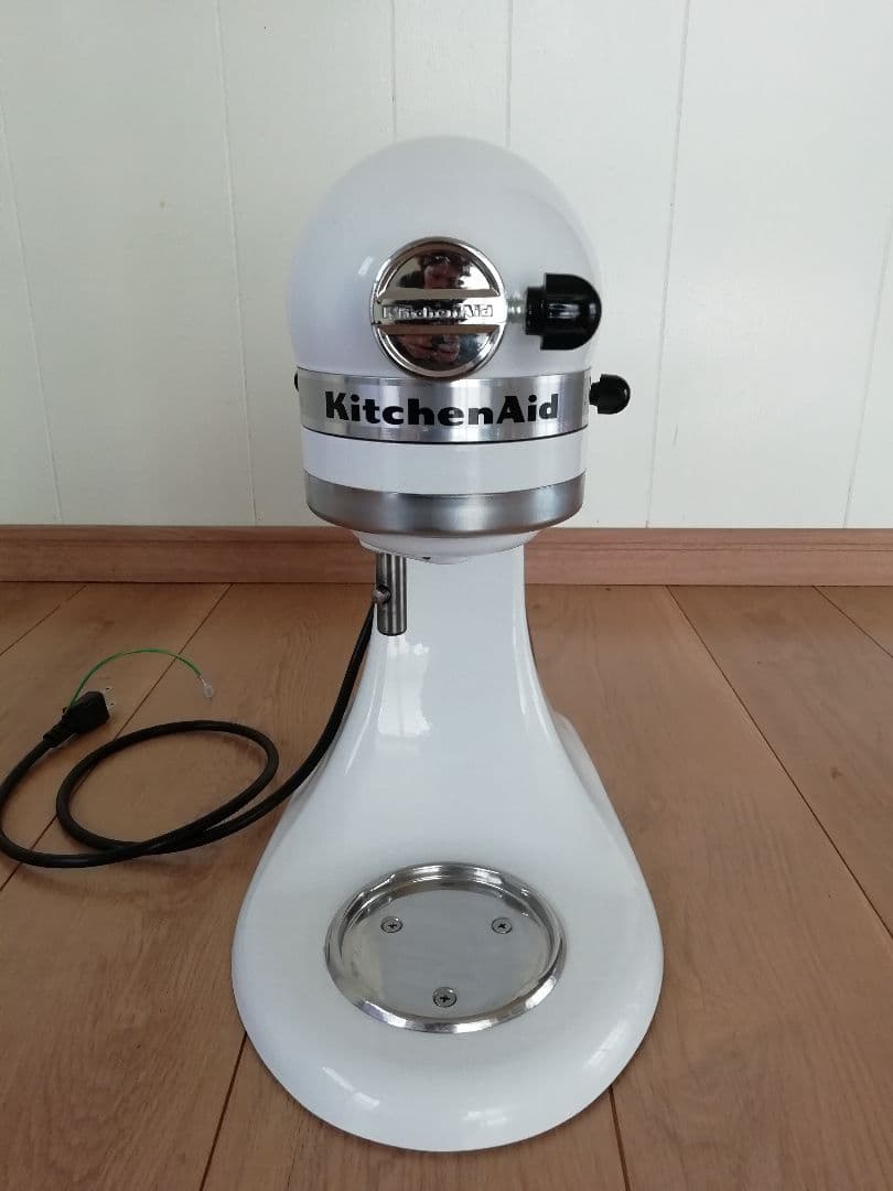 キッチンエイド　9 KSM160FGA 白　フードグラインダ付
