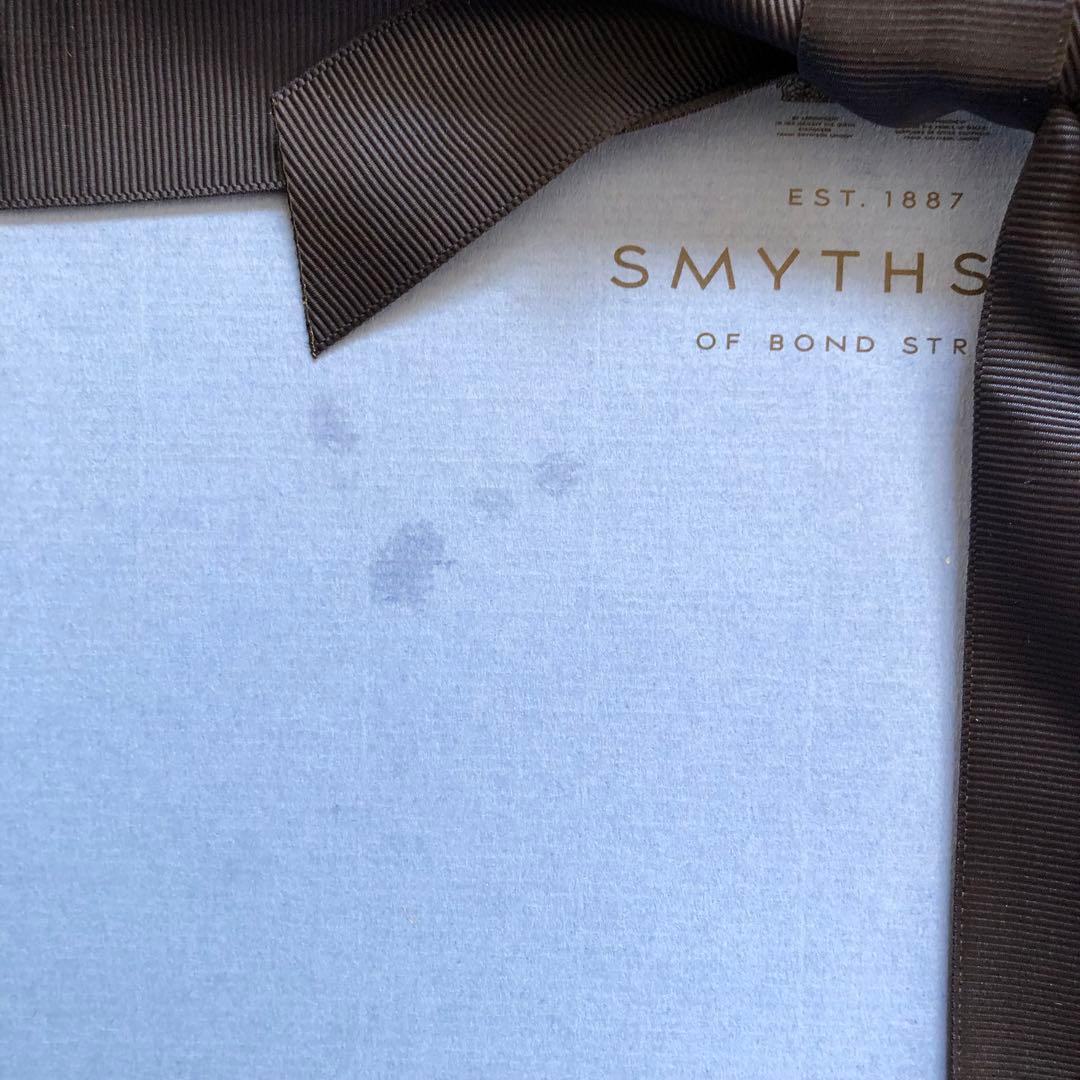 Smythson PanamaレザーA5三つ折りノートホルダー