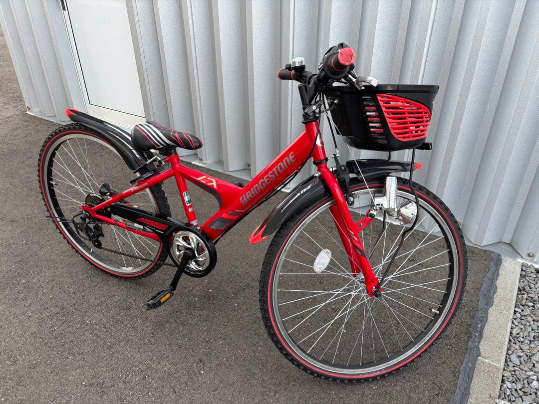 BRIDGESTONE ブリヂストン ジュニア自転車 レッドタイヤサイズ26子供