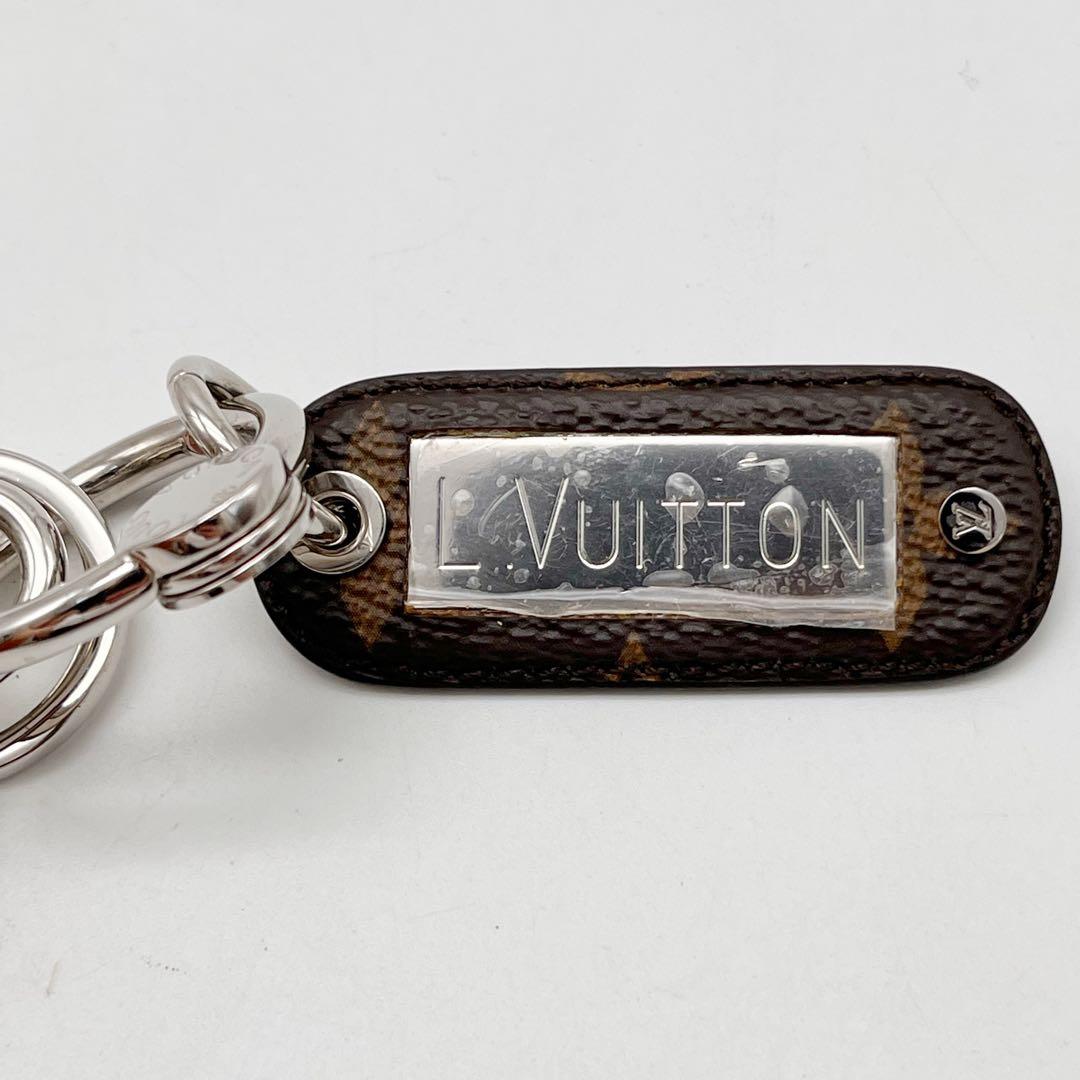 ルイヴィトン モノグラム ロック キーホルダー キーリング バッグチャーム 希少
