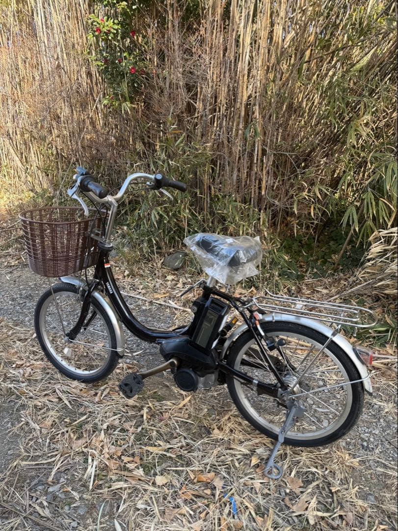 電動アシスト自転車 ブラック シティタイプ