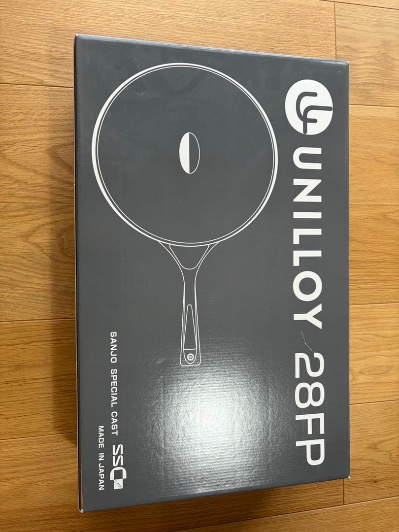 UNILLOY 28FP フライパン 28cm 蓋付き　直火・IH対応