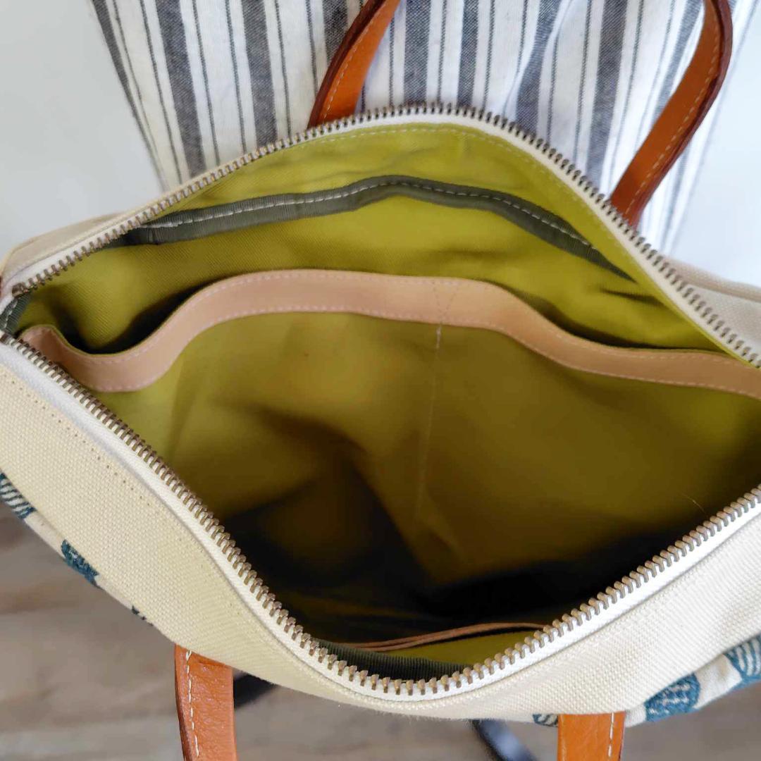 c*n様 ③ミナペルホネン /pomppiaポンピアベージュ/Mサイズラウンドシ