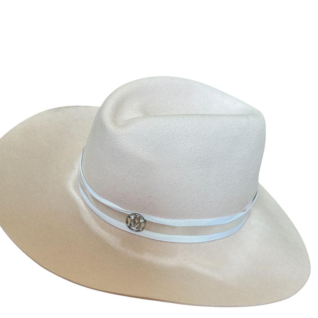 MAISON MICHEL メゾンミシェル フェルトハット M 薄ピンク　新品