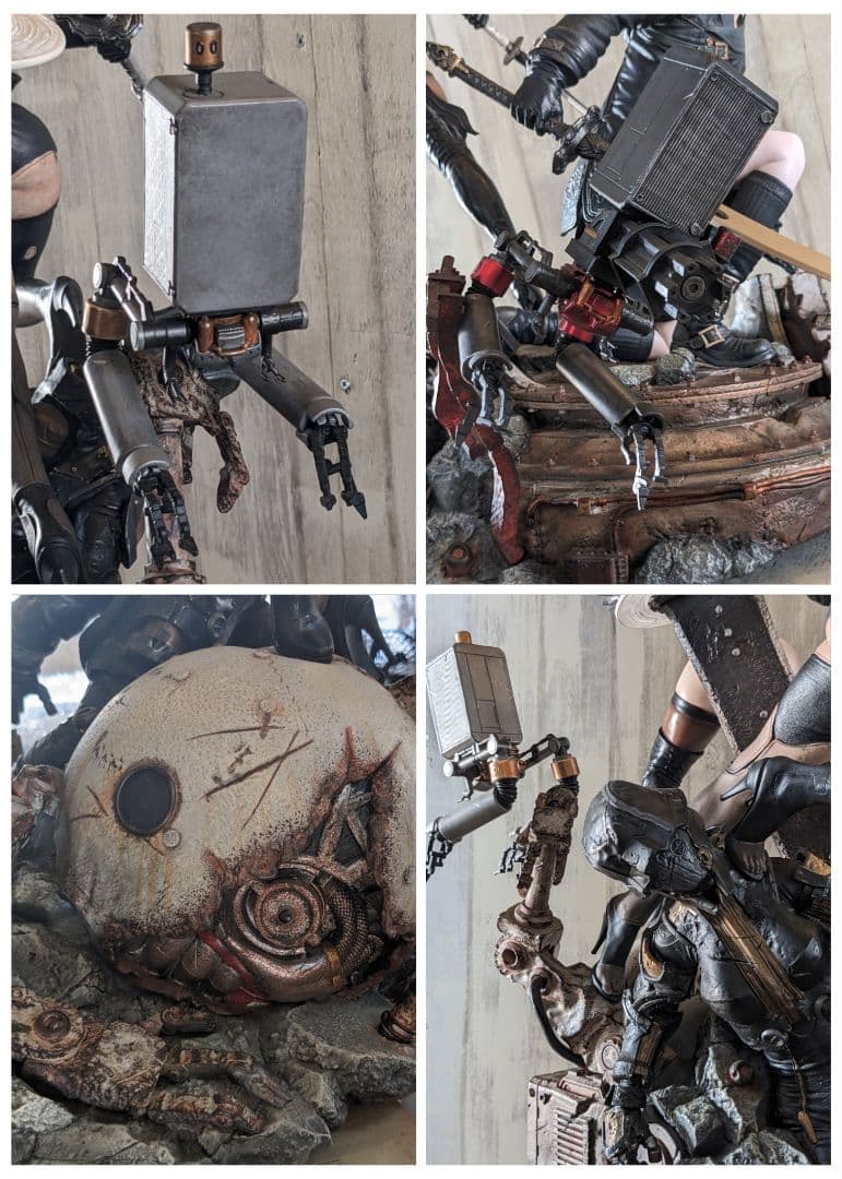 【訳あり】ニーアオートマタ 1/4スケール スタチュー　DX版