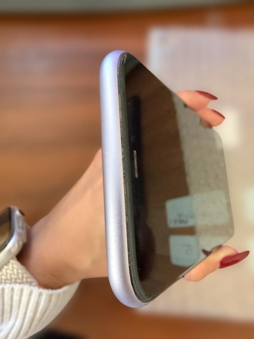 ★美品★ iPhone 11 紫 128GB SIMフリー/バッテリー100%