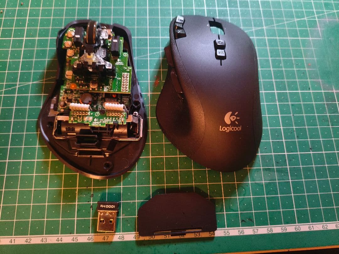 【分解洗浄整備済】Logicool ロジクール ゲーミングマウス G700