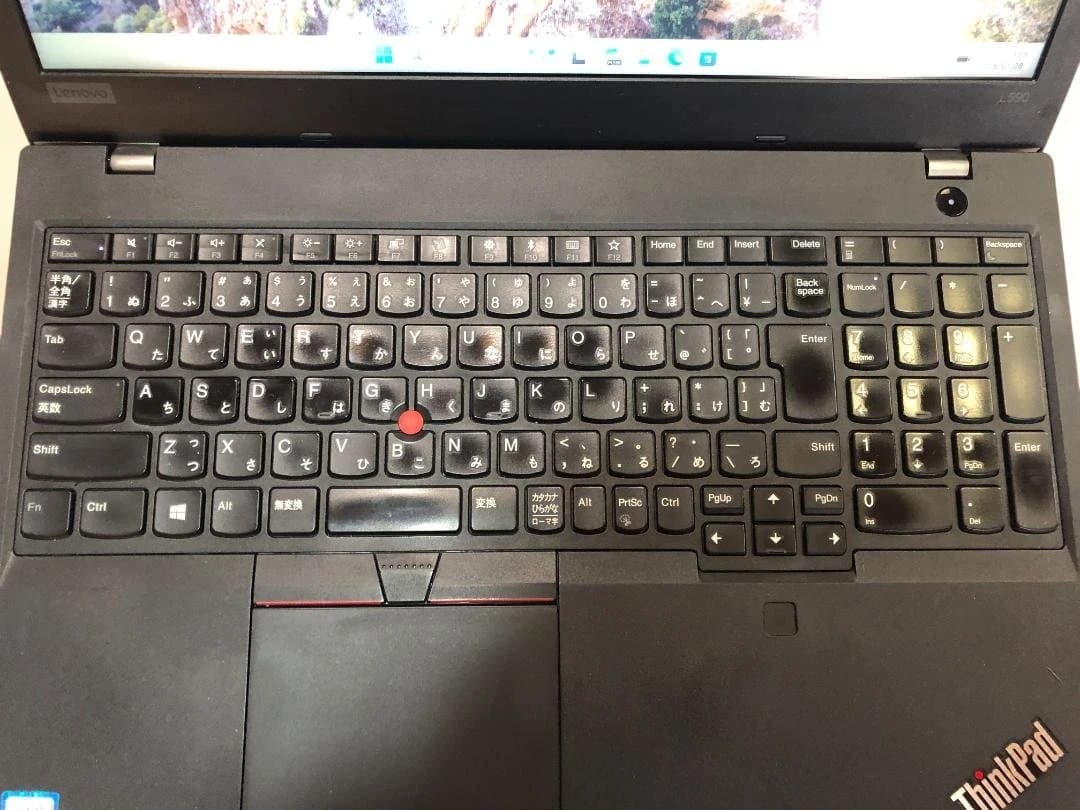 ThinkPad L590 Corei5 8GB SSD256GB win11㉒