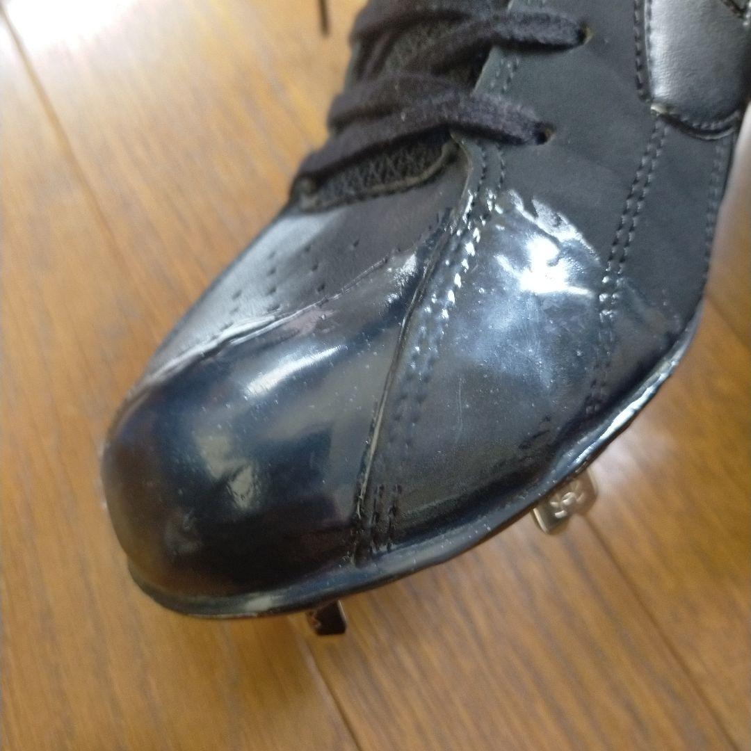 未使用　アンダーアーマー　野球　スパイク　ハイカット　ミドルカット　金具