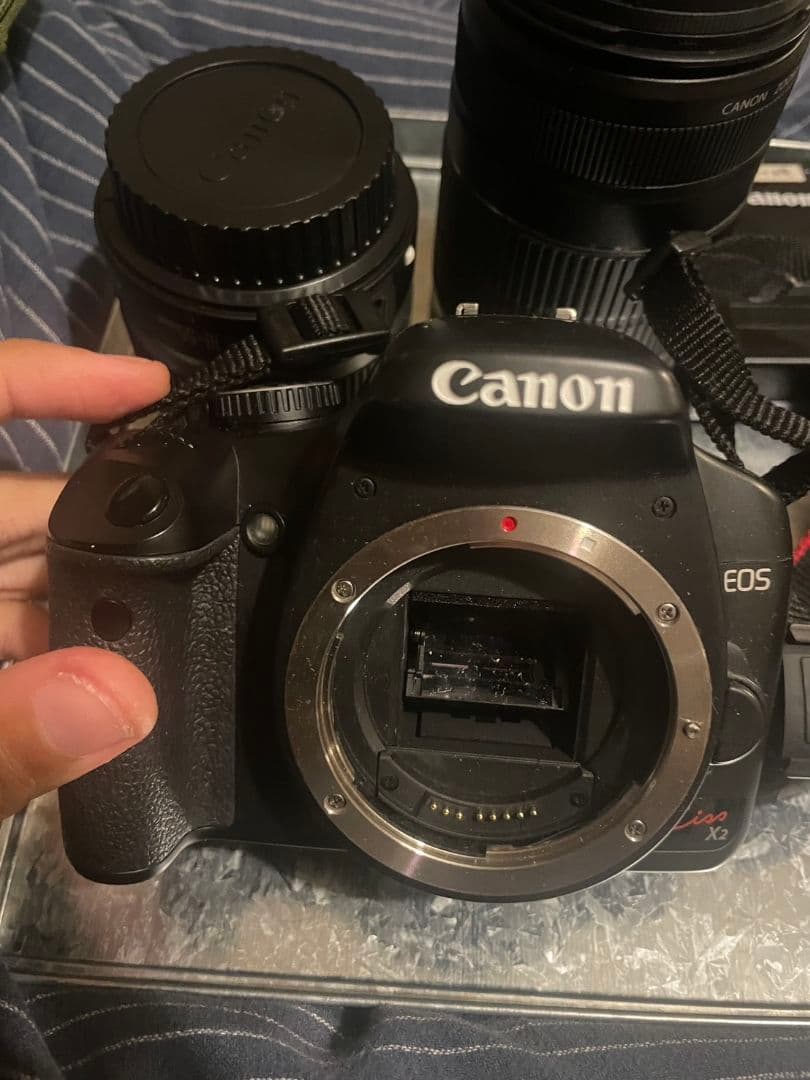 Canon EOS kiss X2 望遠レンズEF-S 55-250mm IS