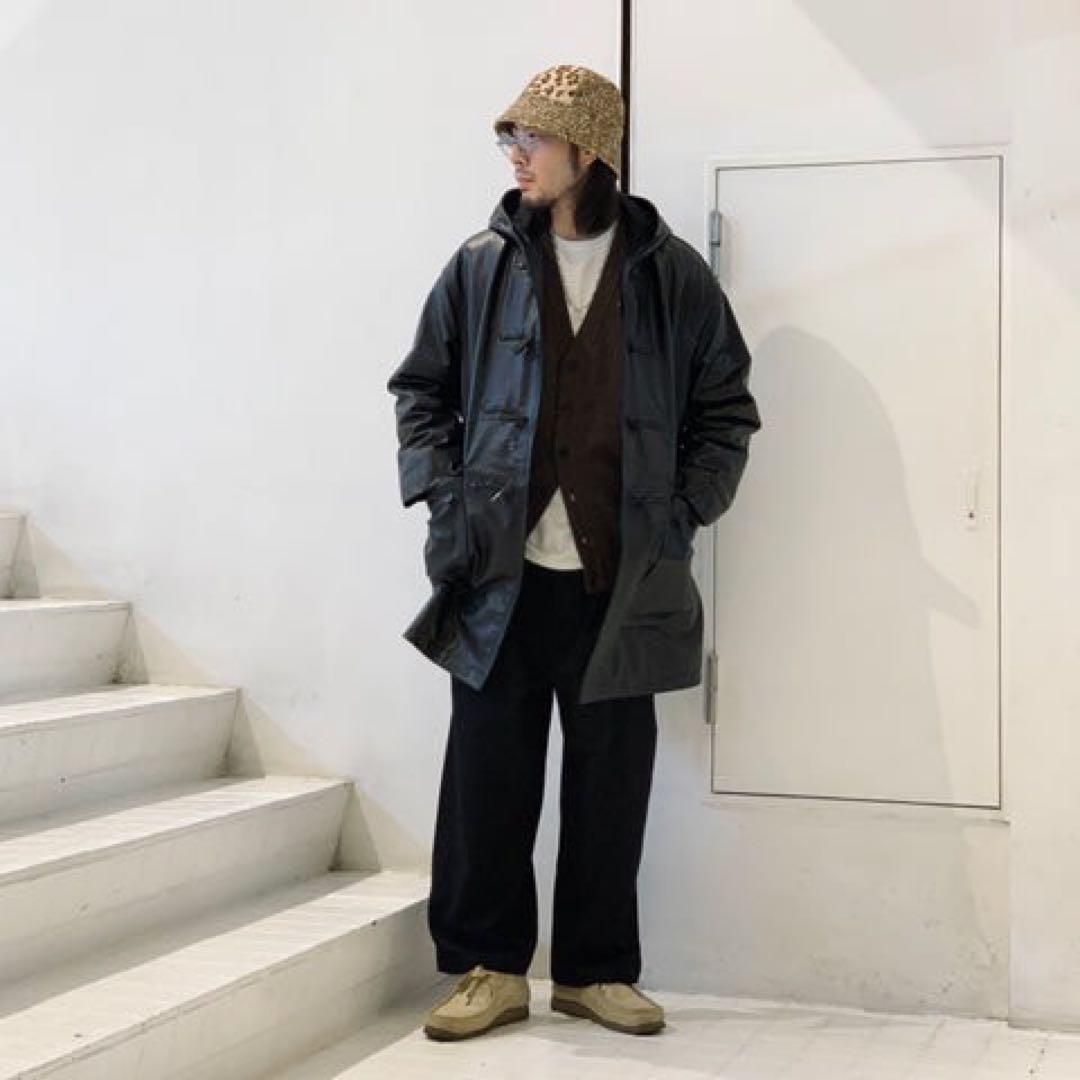 希少品/CCU/ARIOレザーダッフルコート/サイズ1