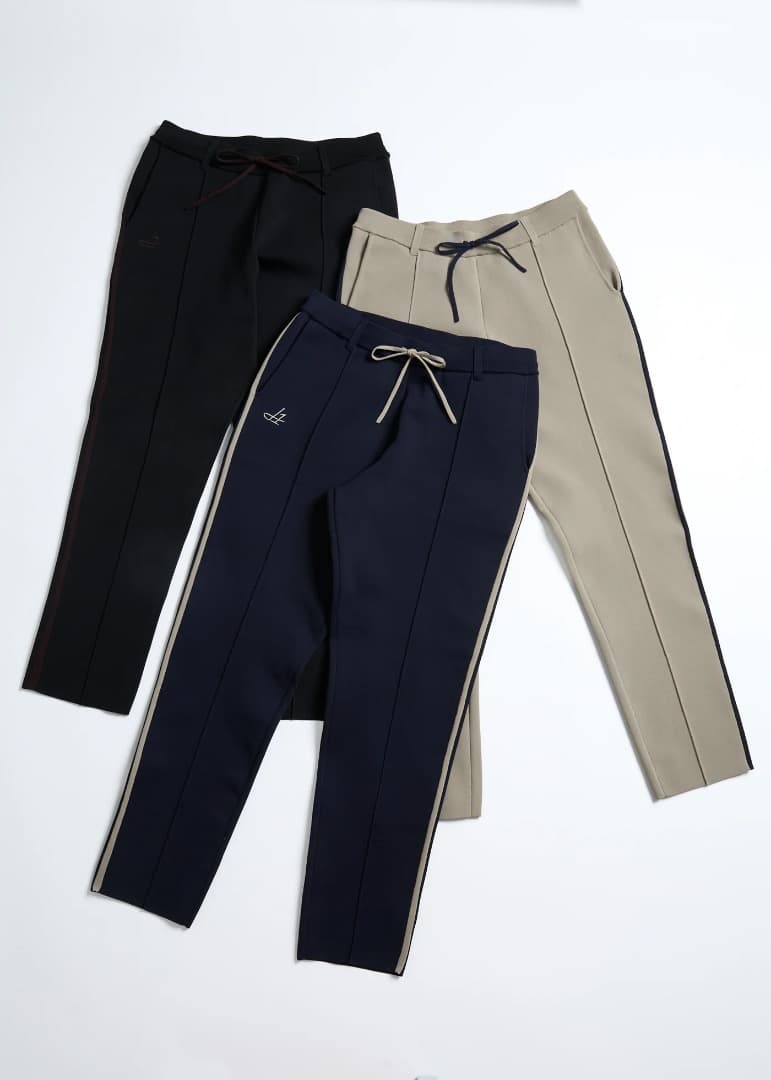 HERG1 【NEW】ミラノリブニットパンツ・メンズ 新品