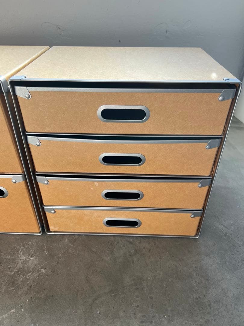 無印良品　硬質パルプボックス ３個