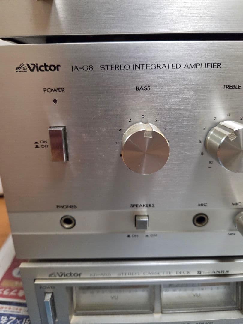 Victor製品 レコード、チューナー、アンプ、カセット4品セット
