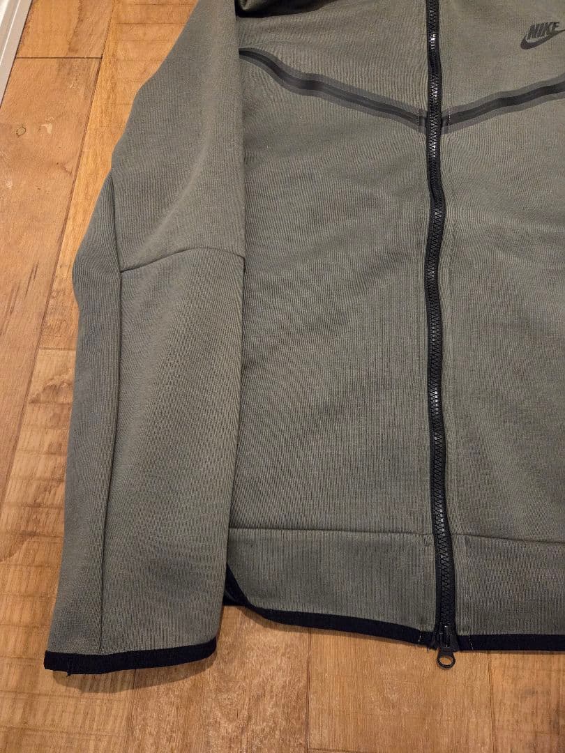 【美品】NIKE ナイキ テックフリース上下セット カーキ オリーブ XL