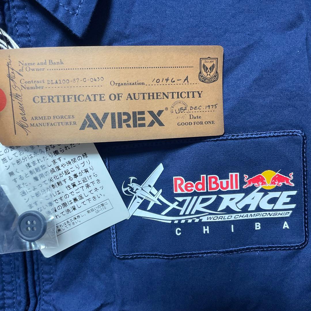 【美品】AVIREX ネイビーオーバーオール XL