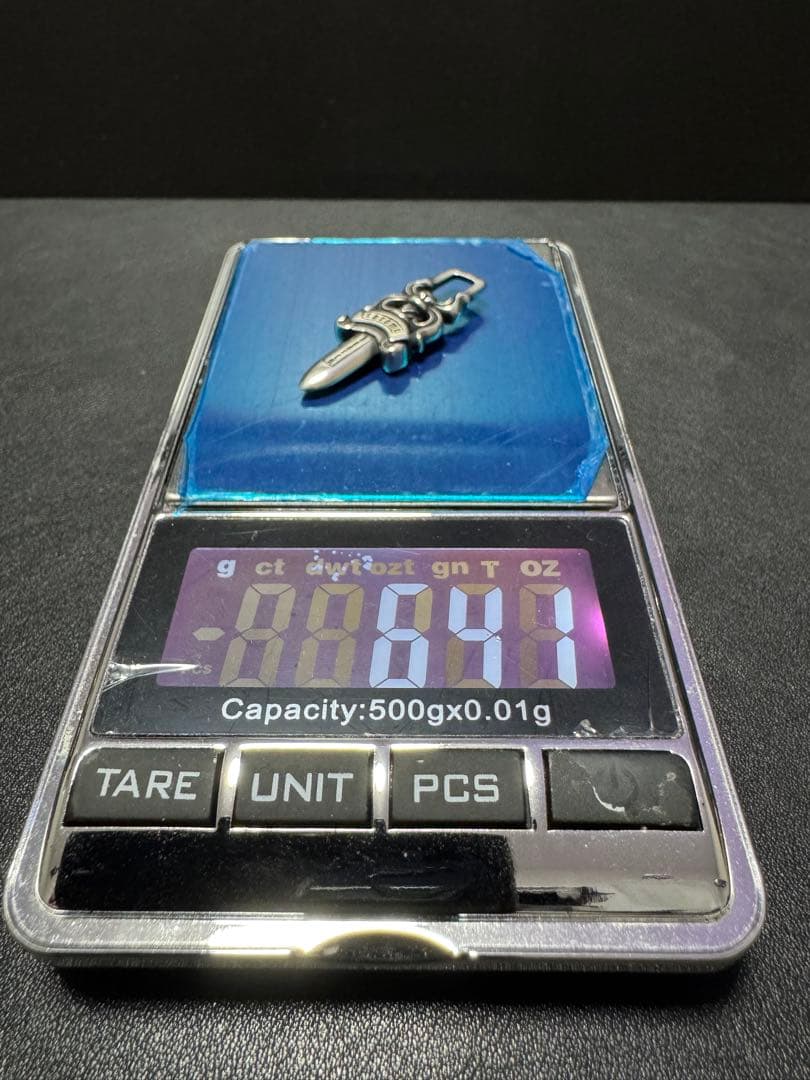 【確認用・新品未使用】クロムハーツ 5ダガー キーリング