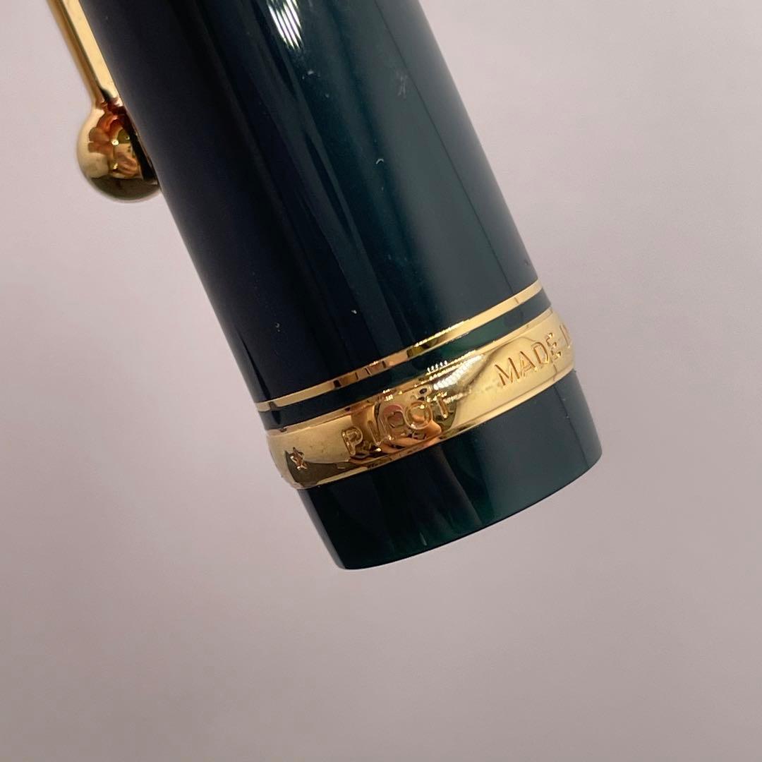 PE866□PILOT カスタム 74 万年筆 ダークグリーン