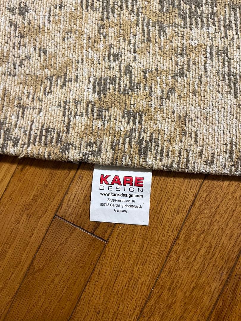 KARE⭐️ キリムポップイエロー 170x240cm ラグ定価85,000円‼️