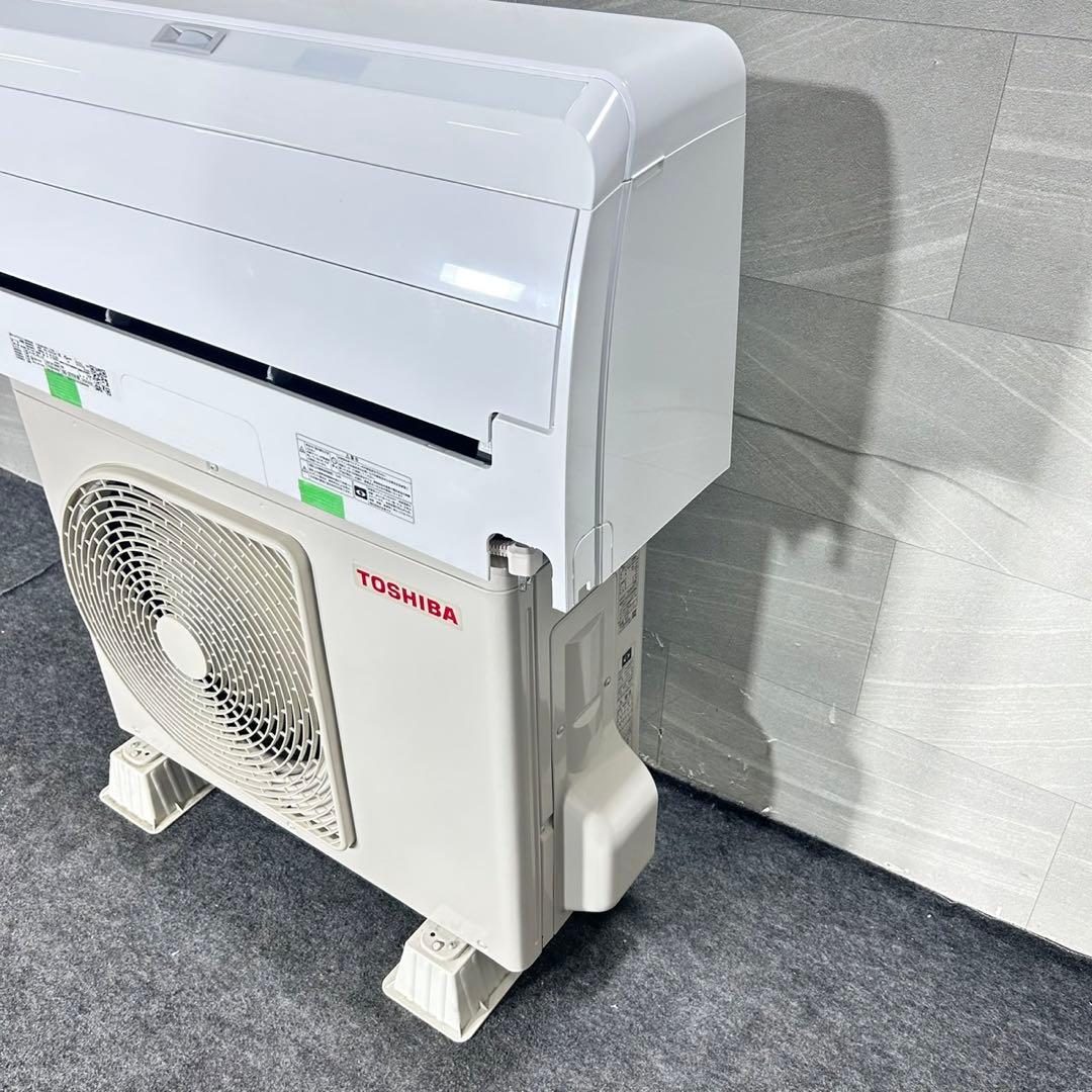 TOSHIBA ルームエアコン 6畳用 2023年製 清掃済み d5135