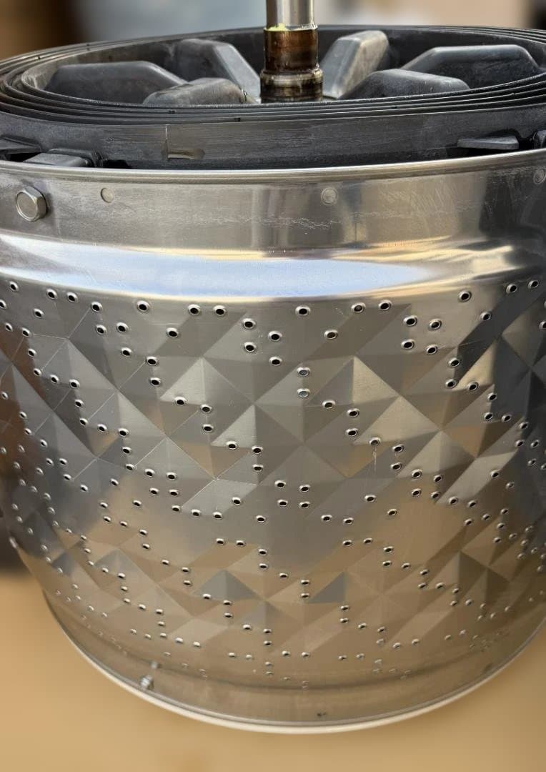 分解洗浄済 Panasonic 温水ドラム式洗濯機 洗濯10kg乾燥6kg 右開