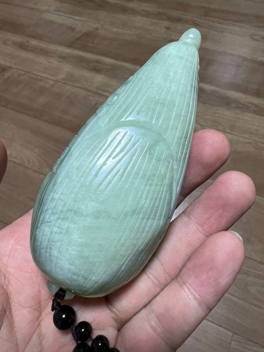 ◆限定1個◆高品質 玉石彫刻 とうもろこし　コレクション 送料無料　本物保証